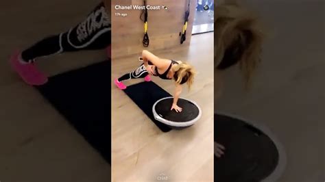 chanel west coast workouts